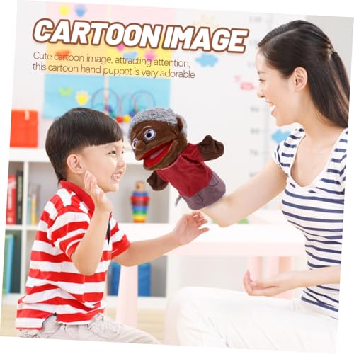 HONITANO Cartoon Handpuppe Plüsch Großmutter Handspielzeug für Geschichtenerzählen Kreative Figurenpuppe Pädagogisch Fördert Fantasie und Eltern Junge Mädchen interaktion HONITANO Cartoon Handpuppe Plüsch Großmutter Handspielzeug für Geschichtenerzählen Kreative Figurenpuppe Pädagogisch Fördert Fantasie und Eltern Junge Mädchen interaktion von HONITANO