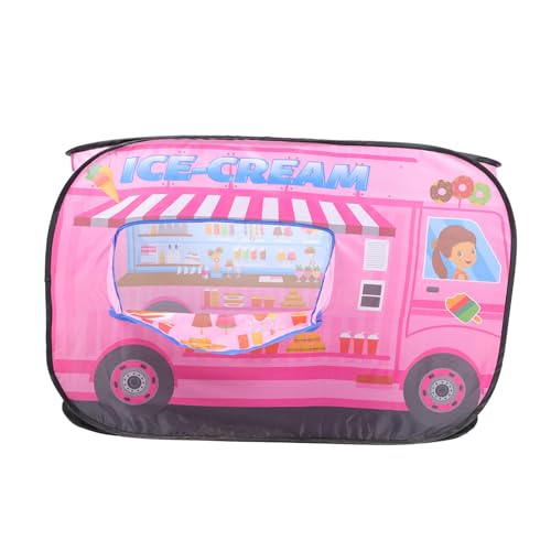 HONITANO Faltbares Kinderzelt Eiswagen Form Buntes Spielzelt aus Reißfestem Vliesstoff für Drinnen und Draußen Kreatives Spielhaus für Jungen und Mädchen Leicht zu Verstauen für HONITANO Faltbares Kinderzelt Eiswagen Form Buntes Spielzelt aus Reißfestem Vliesstoff für Drinnen und Draußen Kreatives Spielhaus für Jungen und Mädchen Leicht zu Verstauen für von HONITANO
