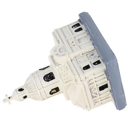 HONITANO Feines Kathedral Modell aus Synthetischem Harz Detaillierte Tischdekoration Kunstvolles Kirchenornament für Büro Schule und Zuhause Edukatives Desktop Accessoire HONITANO Feines Kathedral Modell aus Synthetischem Harz Detaillierte Tischdekoration Kunstvolles Kirchenornament für Büro Schule und Zuhause Edukatives Desktop Accessoire von HONITANO