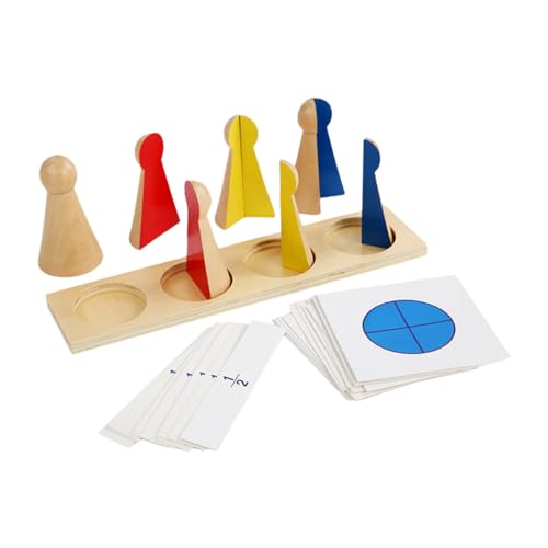 HONITANO Holz Bausteine Lernspielzeug Bruchrechnen Pädagogisch Schulbedarf Nachhaltig Sicher Glatt für Grundschule HONITANO Holz Bausteine Lernspielzeug Bruchrechnen Pädagogisch Schulbedarf Nachhaltig Sicher Glatt für Grundschule von HONITANO