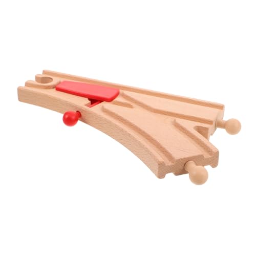 HONITANO Holz schienen erweiterung für Holz zugzubehör Set mit Geraden Gleisen und Brückenbausatz Kompatibel für Holzeisenbahn Jungen Mädchen HONITANO Holz schienen erweiterung für Holz zugzubehör Set mit Geraden Gleisen und Brückenbausatz Kompatibel für Holzeisenbahn Jungen Mädchen von HONITANO