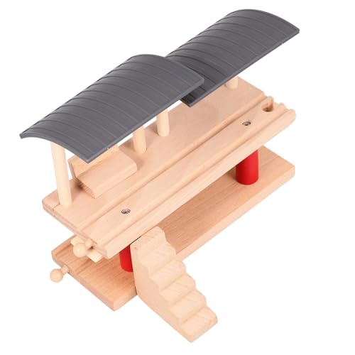 HONITANO Holzbahn Doppelstock Bahnsteig DIY Eisenbahn Plattform Zubehör Kindgerechtes Holzeisenbahn für Bahn und Zug Szenen Kompatibel mit Holzeisenbahn Schienen Fördert Kreatives HONITANO Holzbahn Doppelstock Bahnsteig DIY Eisenbahn Plattform Zubehör Kindgerechtes Holzeisenbahn für Bahn und Zug Szenen Kompatibel mit Holzeisenbahn Schienen Fördert Kreatives von HONITANO