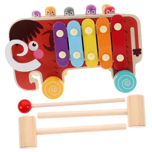HONITANO Holzspielzeug für Kleinkinder Hämmer Süßem Tierdesign Sicherer Natürlicher Holzbau Pädagogisches Pounding Toy für Jungen Mädchen Interaktives Eltern Junge Mädchen HONITANO Holzspielzeug für Kleinkinder Hämmer Süßem Tierdesign Sicherer Natürlicher Holzbau Pädagogisches Pounding Toy für Jungen Mädchen Interaktives Eltern Junge Mädchen von HONITANO