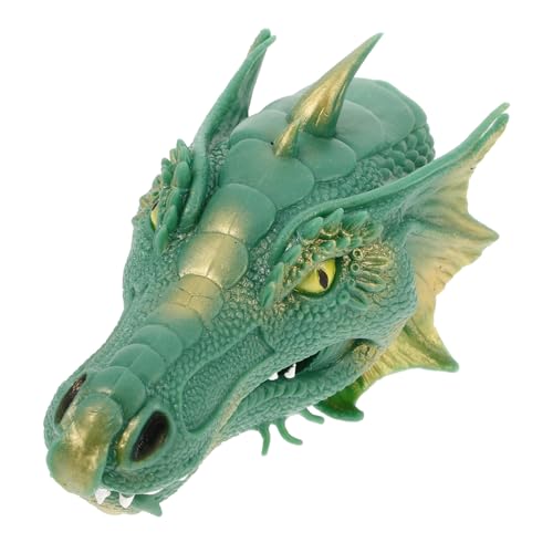 HONITANO Interaktive Dinosaurier Handpuppe für Weiches Gummi Realistisch Gestaltetes Tierhandpuppen für Geschichten Erzählen Kindgerechte Marionette Grün Leicht und Tragbar HONITANO Interaktive Dinosaurier Handpuppe für Weiches Gummi Realistisch Gestaltetes Tierhandpuppen für Geschichten Erzählen Kindgerechte Marionette Grün Leicht und Tragbar von HONITANO