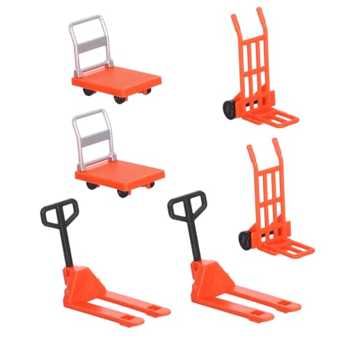 HONITANO Interessantes Miniatur Baustellenfahrzeug Teilig mit Mini Schubkarre und Plattformwagen Lernspielzeug für Puppenhaus und Sandkasten Fördert Feinmotorik und Vorstellungskraft HONITANO Interessantes Miniatur Baustellenfahrzeug Teilig mit Mini Schubkarre und Plattformwagen Lernspielzeug für Puppenhaus und Sandkasten Fördert Feinmotorik und Vorstellungskraft von HONITANO