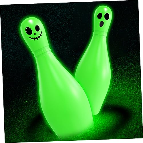 HONITANO Leuchtendes Bowling für Halloween Nachtlicht Bowlingpins Partyspiel Eltern Junge Mädchen Interaktives Indoor für Familien und Freunde HONITANO Leuchtendes Bowling für Halloween Nachtlicht Bowlingpins Partyspiel Eltern Junge Mädchen Interaktives Indoor für Familien und Freunde von HONITANO