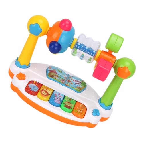 HONITANO Mehrfarbiges Licht und Musik Mehrfunktionales Lernpiano für Junge Mädchen Plastisches Langlebiges Musikalisches Lernspielzeug zur Kreativen Früherziehung Zufällige Zufällige Farbe HONITANO Mehrfarbiges Licht und Musik Mehrfunktionales Lernpiano für Junge Mädchen Plastisches Langlebiges Musikalisches Lernspielzeug zur Kreativen Früherziehung Zufällige Zufällige Farbe von HONITANO