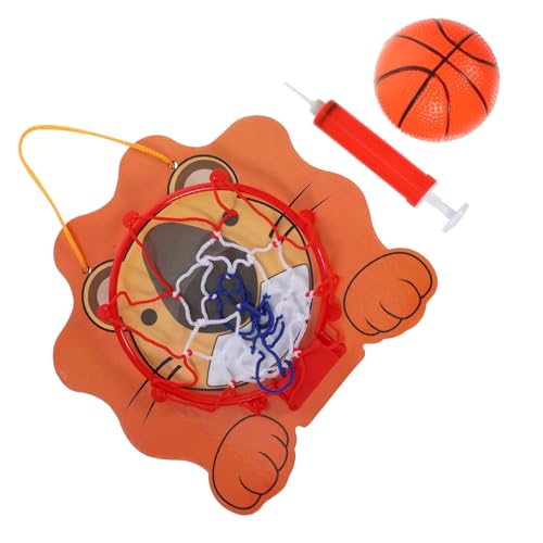 HONITANO Mini Basketballkorb Set Höhenverstellbar Kunststoff Indoor Basketballspielzeug mit Ball und Pumpe Basketballständer für Zimmer und Büro HONITANO Mini Basketballkorb Set Höhenverstellbar Kunststoff Indoor Basketballspielzeug mit Ball und Pumpe Basketballständer für Zimmer und Büro von HONITANO