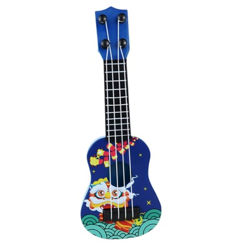 HONITANO Mini Gitarrenmodell Ukulele für Stabiles Material Leicht und Platzsparend Kindgerechtes Dekoratives Miniatur Accessoire für Puppenhaus und Sammlung HONITANO Mini Gitarrenmodell Ukulele für Stabiles Material Leicht und Platzsparend Kindgerechtes Dekoratives Miniatur Accessoire für Puppenhaus und Sammlung von HONITANO