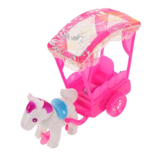 HONITANO Mini Spielzeugpferdekutsche mit Reibungsantrieb Farbenfrohes Cartoon Auto für Kleinkinder Fördert Motorische Fähigkeiten Robustes Design Party für Junge Mädchen und Kleinkinder HONITANO Mini Spielzeugpferdekutsche mit Reibungsantrieb Farbenfrohes Cartoon Auto für Kleinkinder Fördert Motorische Fähigkeiten Robustes Design Party für Junge Mädchen und Kleinkinder von HONITANO