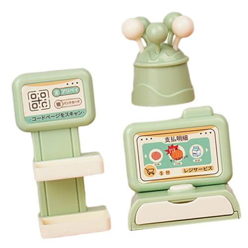 HONITANO Miniatur Kassenschublade Registrierkasse Kaufladen Lernspielzeug Kasse Modell Kunststoff Sicher Glatte Oberfläche für Puppenhaus Dekoration und Rollenspiel HONITANO Miniatur Kassenschublade Registrierkasse Kaufladen Lernspielzeug Kasse Modell Kunststoff Sicher Glatte Oberfläche für Puppenhaus Dekoration und Rollenspiel von HONITANO