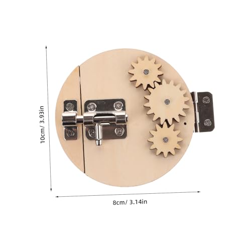 HONITANO Montessori Busy Board Zubehör Holzspielzeug Türschloss Steckspiel für Motorikspielzeug Ab Jahren zur Feinmotorischer Fähigkeiten und Sensorischer Entwicklung HONITANO Montessori Busy Board Zubehör Holzspielzeug Türschloss Steckspiel für Motorikspielzeug Ab Jahren zur Feinmotorischer Fähigkeiten und Sensorischer Entwicklung von HONITANO
