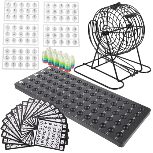 HONITANO Party Bingo Spielset American Bingo mit Zubehör für Familien und Freunde Lustiges Gesellschaftsspiel für Erwachsene und Ab Jahren für Partys und Treffen HONITANO Party Bingo Spielset American Bingo mit Zubehör für Familien und Freunde Lustiges Gesellschaftsspiel für Erwachsene und Ab Jahren für Partys und Treffen von HONITANO