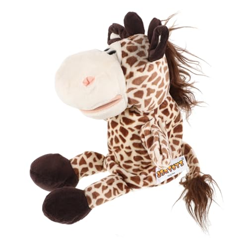 HONITANO Plüsch Handpuppe Kleines REH mit Beweglichem Mund Ventriloquismus Weiches Kuscheltier für Eltern Junge Mädchen Spiele Geschichtenerzählen Rollenspiel Interaktives Plüschpuppen HONITANO Plüsch Handpuppe Kleines REH mit Beweglichem Mund Ventriloquismus Weiches Kuscheltier für Eltern Junge Mädchen Spiele Geschichtenerzählen Rollenspiel Interaktives Plüschpuppen von HONITANO