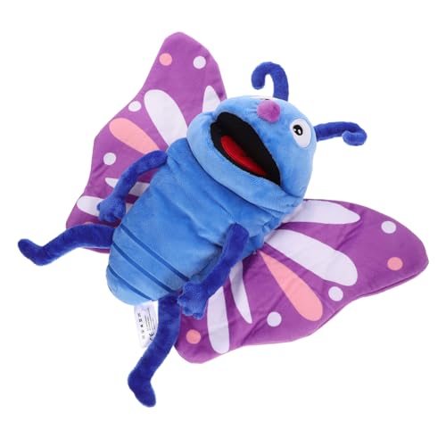 HONITANO Plüsch Schmetterling Handpuppe Weiches Kreatives Tier für Interaktives Geschichtenerzählen und Eltern Junge Mädchen Spiel Sicher und Mehrfach Verwendbar HONITANO Plüsch Schmetterling Handpuppe Weiches Kreatives Tier für Interaktives Geschichtenerzählen und Eltern Junge Mädchen Spiel Sicher und Mehrfach Verwendbar von HONITANO