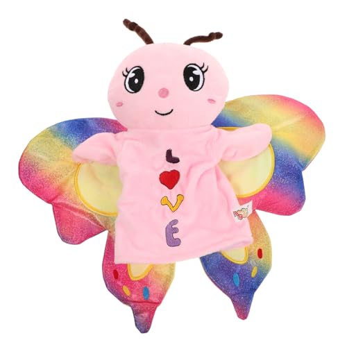 HONITANO Plüsch Schmetterling Handpuppe für Geburtsags Mitgebsel Interaktives Puppenspielzeug Fördert Eltern Junge Mädchen Spiel Geschichten Erzählen Kreative Fantasieentwicklung Langlebig HONITANO Plüsch Schmetterling Handpuppe für Geburtsags Mitgebsel Interaktives Puppenspielzeug Fördert Eltern Junge Mädchen Spiel Geschichten Erzählen Kreative Fantasieentwicklung Langlebig von HONITANO