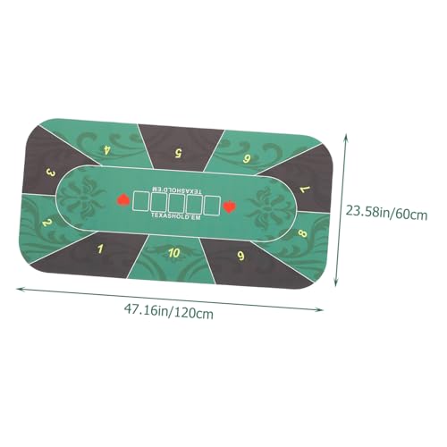 HONITANO Pokermatte rutschfest aus Gummi Tischschutz für Poker Brettspiele Personen Spielmatte für Zuhause Party und Reisen HONITANO Pokermatte rutschfest aus Gummi Tischschutz für Poker Brettspiele Personen Spielmatte für Zuhause Party und Reisen von HONITANO
