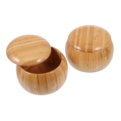 HONITANO Praktischer Go Schachstein Behälter aus Hochwertigem Nanbambus mit Deckel Kompakte Aufbewahrungsbox für Gobang Schachfiguren Leicht Glatt Verarbeitet für Reisen und Zuhause HONITANO Praktischer Go Schachstein Behälter aus Hochwertigem Nanbambus mit Deckel Kompakte Aufbewahrungsbox für Gobang Schachfiguren Leicht Glatt Verarbeitet für Reisen und Zuhause von HONITANO