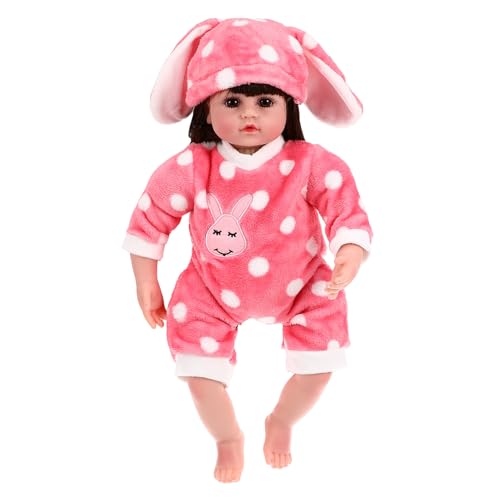 HONITANO Puppenkleidung Plüsch Jumpsuit für Doll Mädchen Weiche Kuschelige Puppenbekleidung Einfach Anzuziehen Niedliches Design HONITANO Puppenkleidung Plüsch Jumpsuit für Doll Mädchen Weiche Kuschelige Puppenbekleidung Einfach Anzuziehen Niedliches Design von HONITANO