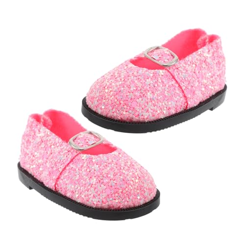HONITANO Puppenschuhe für Puppen Glitzernde Pailletten Miniaturschuhe Modisches Puppenzubehör Sichere Passform Elegantes Design für Spiel und Sammlerpuppen HONITANO Puppenschuhe für Puppen Glitzernde Pailletten Miniaturschuhe Modisches Puppenzubehör Sichere Passform Elegantes Design für Spiel und Sammlerpuppen von HONITANO