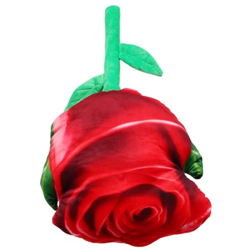 HONITANO Rosenkissen Bettkissen Valentinstag Accessoires Sitzkissen Bodenkissen Kissen Kissen Valentinstag Dekokissen Rosenkissen Bettkissen Kawaii Kissen Baumwolle von HONITANO