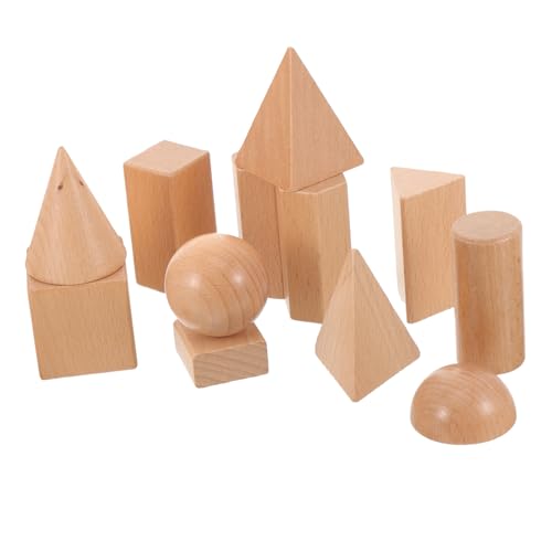 HONMEET 1 Sätze geometrisches Modell Spielzeug Bausteine ​​für Kinder 3D geometrische Formen geometrische Körper Kugel Toys jucarii pentru copii Kinderversorgung Kinderaccessoire Holz von HONMEET