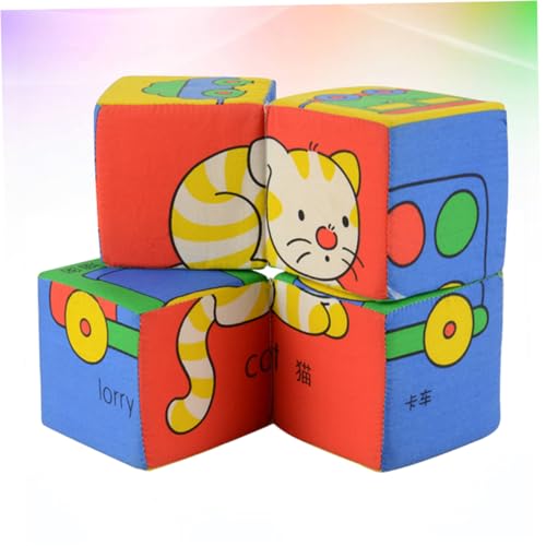 HONMEET 1 Satz Baustein Puzzle Bildungsblock Puzzle Baby Early Learning Toy Tierblöcke Spielzeug von HONMEET