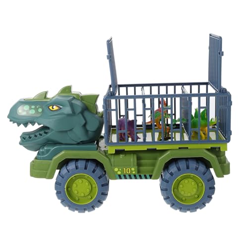 HONMEET 1 Satz Dinosaurier ziehen Auto zurück Autospielzeug für Kinder Kinderautos Spielzeug Kinder puppenwagen kinderspielzeug Auto Rückzugswagen Cartoon-Fahrzeug-Spielzeug Plastik Green von HONMEET