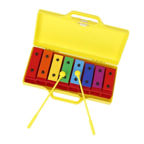 HONMEET 1 Satz Handpercussion Musikalisches Spielzeug Für Kleinkinder Kleinkind Klavier Musikspielzeug Für Babys Gestimmtes Instrument -Trommel-Piano-Spielzeug Klavier Für Metall von HONMEET