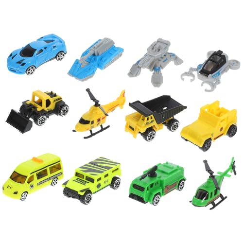 HONMEET 1 Satz Spielzeugauto Baufahrzeuge Spielset Engineering-LKW-Spielzeug Mini-Spielzeug Kinderspielzeug Spielzeug Für Baufahrzeuge Kleine Baufahrzeuge Lernfahrzeug Spielzeug Green Abs von HONMEET