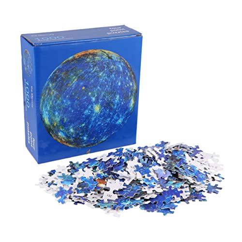 HONMEET 1 Set 1000 Stück Planet Puzzle Dekompression Puzzle Spielzeug Intelligenz Puzzle Spielzeug Für Freunde Familie Mitarbeiter () von HONMEET