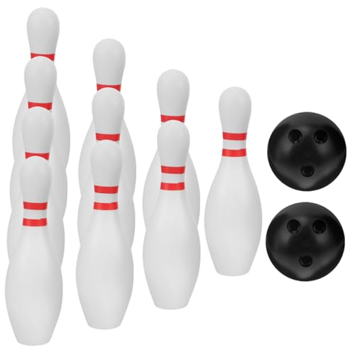 HONMEET 1 Set Bowlingkugel Spielzeug Pins Bowlingspiel Kinderspielzeug Spielzeug Outdoor Bowling Spiel Kinder Indoor Sportspiel Kinder Bowling Spielzeug Kleines von HONMEET