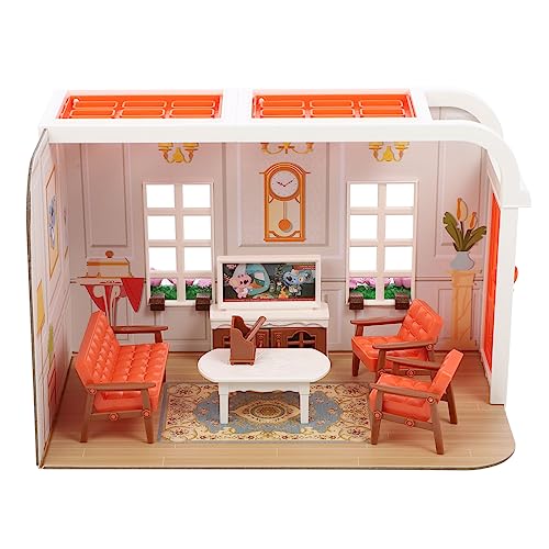 HONMEET 1 Set Mini- -Szene Spielzeug Mini Wohnzimmer Szene Modell Kinder Mini Spielzeug von HONMEET