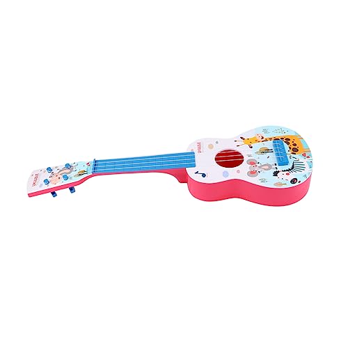 HONMEET 1 Stück Kinder Ukulele Spielzeug Gitarrenmusik Lernspielzeug Pädagogisches Musikspielzeug Ukulele Gitarrenspielzeug Kinder Ukelelen Spielzeug Musikreime Spielzeug von HONMEET