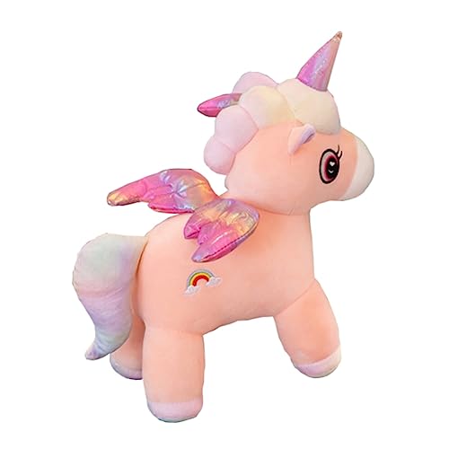 HONMEET 1 Stück üsch Einhorn Dekor Langes Schlafkissen Für Mädchen üßes Cartoon Design Ideales Kuscheltier Für Kinder Und Geeignet von HONMEET