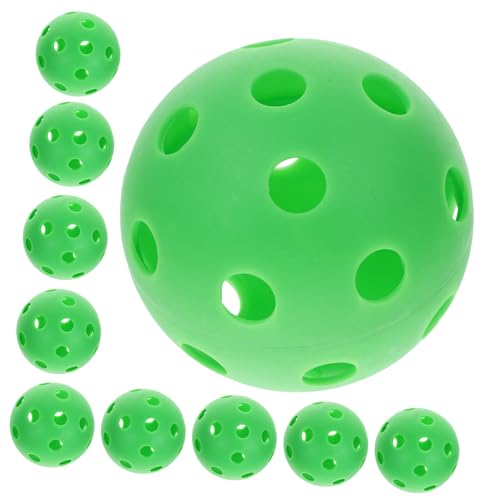 HONMEET Kinder Ball 10 Stück Schlagball Set Lustiges Lochball Spielzeug Für Kinder Tragbares Freizeitspielzeug Für Drinnen Und Draußen Ideal Für Kleine Sportler Spielball Kinder von HONMEET