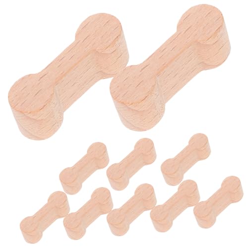 HONMEET 10 Stück Teiliges Holzschienenverbinder Holzeisenbahn Langlebige Bruchfeste Verbindungsstücke im Hundeknochen Design DIY Simulation Zugschienen Ersatzteile für Bauen HONMEET 10 Stück Teiliges Holzschienenverbinder Holzeisenbahn Langlebige Bruchfeste Verbindungsstücke im Hundeknochen Design DIY Simulation Zugschienen Ersatzteile für Bauen von HONMEET