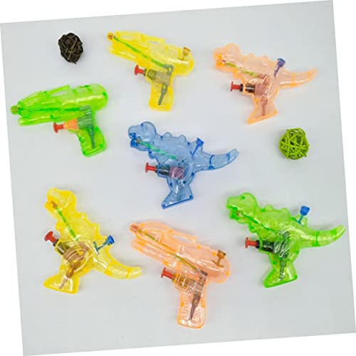 HONMEET 10 Stück Teiliges Transparente Dinosaurier Wasserpistolen für Interaktives Spritzspielzeug für Sommer Poolparty Robust und Geeignet für Outdoor Wasserspaß Zufällige Farbe HONMEET 10 Stück Teiliges Transparente Dinosaurier Wasserpistolen für Interaktives Spritzspielzeug für Sommer Poolparty Robust und Geeignet für Outdoor Wasserspaß Zufällige Farbe von HONMEET
