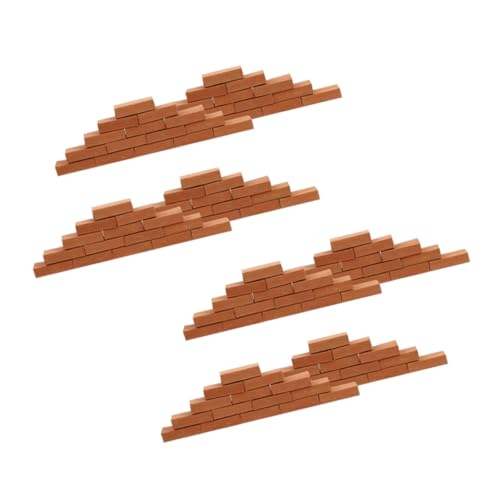 HONMEET 100 Stück Teiliges Mini Ziegelsteine für Mikro Landschaftsbau DIY Modellbausteine Realistische Kleine Bausteine für Sandtisch und Puppenhaus Dekoration HONMEET 100 Stück Teiliges Mini Ziegelsteine für Mikro Landschaftsbau DIY Modellbausteine Realistische Kleine Bausteine für Sandtisch und Puppenhaus Dekoration von HONMEET