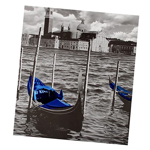 HONMEET 1000-teiliges Venedig-Puzzle aus dickem Papier Puzzle-Spielzeug Rätsel für Puzzle-Brett Puzzle für Erwachsenen Puzzle Jigsaw Puzzle-Papier Venedig Rätsel Blue von HONMEET