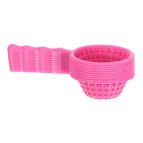 HONMEET 10St Spielzeug Mini-Fischernetze Angelutensilien für die Badewanne für Teenager Jungen Beach Toys for jucarii pentru copii Schmetterlingsnetz Angelgerät für Teenager Plastik von HONMEET