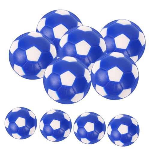 HONMEET 10St Tischfußball Kicker-Ersatzspieler Tischspielball Fußball Ersatz Kickertischbälle Mini Tischkicker Kickerball-Ersatz Fußballball für Erwachsene Zubehör für Tischspiele PVC Blue von HONMEET