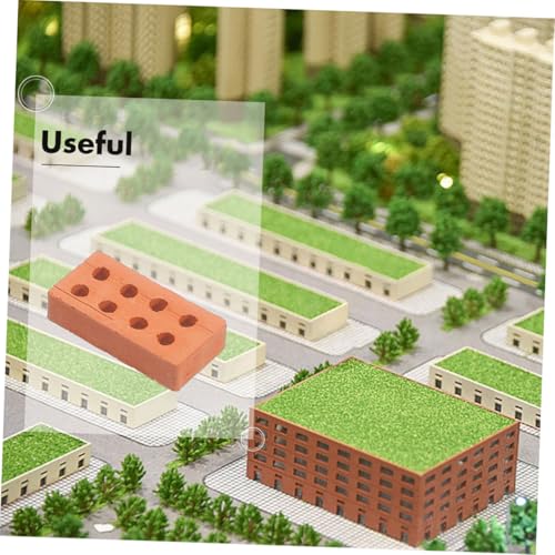 HONMEET 150 Stück Teiliges Mini Ziegelstein Set aus Sicherem für DIY Puppenhaus Modellbau Winzige Bausteine für Garten Landschaftsbau Kindersicher für Kreatives und Familienaktivitäten HONMEET 150 Stück Teiliges Mini Ziegelstein Set aus Sicherem für DIY Puppenhaus Modellbau Winzige Bausteine für Garten Landschaftsbau Kindersicher für Kreatives und Familienaktivitäten von HONMEET