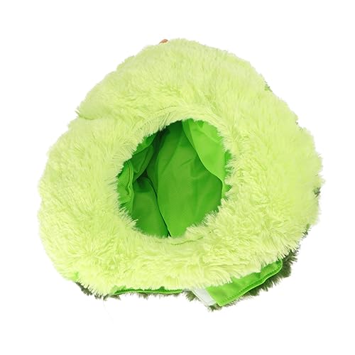 HONMEET Lustiger Avocado-kopfschmuck 1 Stück Party-kopfbedeckung Cosplay-kostümzubehör Hut in Fruchtform für Jungen und Mädchen Erwachsene von HONMEET