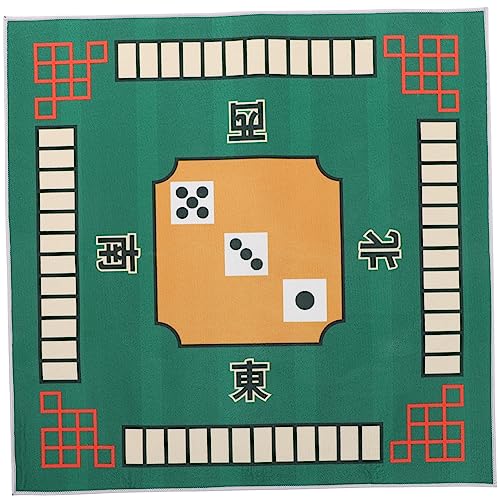 HONMEET 1Stk Mahjong-Matte Schachbrett Mahjong-Spielmatte Mahjong rutschfeste Matte universelles Mahjong-Pad Mahjong-Poker-Spielmatte Poker tischdecke Gaming pad Tischtuch Pokermatte von HONMEET