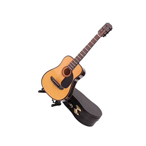 HONMEET 1stk Gitarrenmodell Akustikgitarren-Statue Klassische Gitarrenverzierung Miniaturen Miniatur Gitarre Anti-Schwerkraft-luftbefeuchter Mini-Gitarren-dekor Winzige Gitarre Bambus von HONMEET