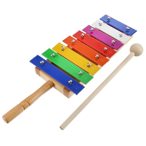 HONMEET 1stk Siebenfarbiges Banjo Aus Aluminium Xylophon-Instrument-Spielzeug -Percussion-Spielzeug Kinder-xylophon-Instrument -xylophon Holzpercussion Hölzern Colorful von HONMEET