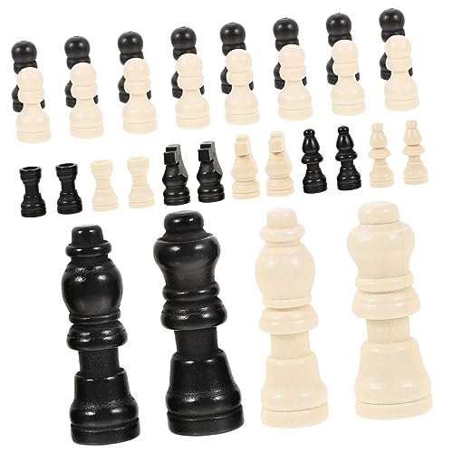 HONMEET 2 Sätze Eingestellt Schachfiguren Magnetisches kleines Schach Mini-Schach für Kinder Magnetisches Schachbrett Taschenschach schachcomputer Chess schachset Mini Schach Holz Schach von HONMEET