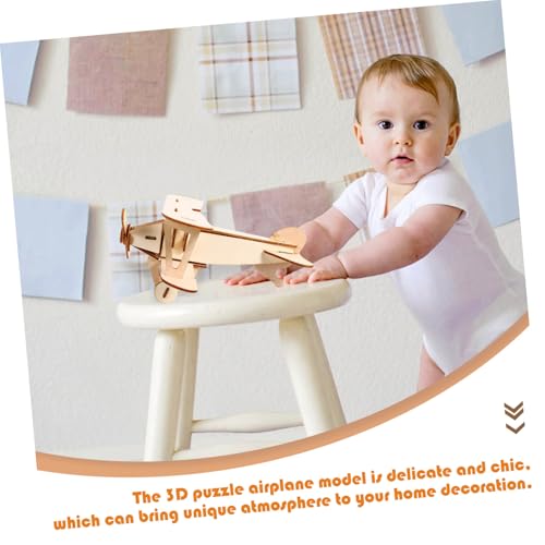 HONMEET 2 Sätze Holzpuzzle Flugzeug Modellbausatz DIY Holzflugzeug Bausatz Holzspielzeug Puzzle Handwerk Geschenk für Jungen und Mädchen HONMEET 2 Sätze Holzpuzzle Flugzeug Modellbausatz DIY Holzflugzeug Bausatz Holzspielzeug Puzzle Handwerk Geschenk für Jungen und Mädchen von HONMEET