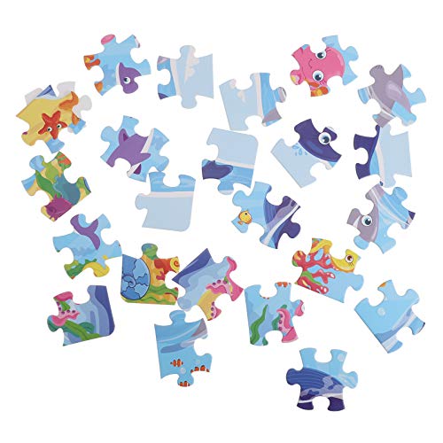 HONMEET 2 Sätze Puzzle Für Kinder Spielzeug Pädagogisches Puzzle Cartoon-Puzzle Papier von HONMEET